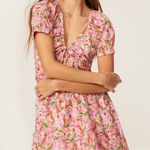 Banjanan Norma Dress-Mini Bloom Rose Size M